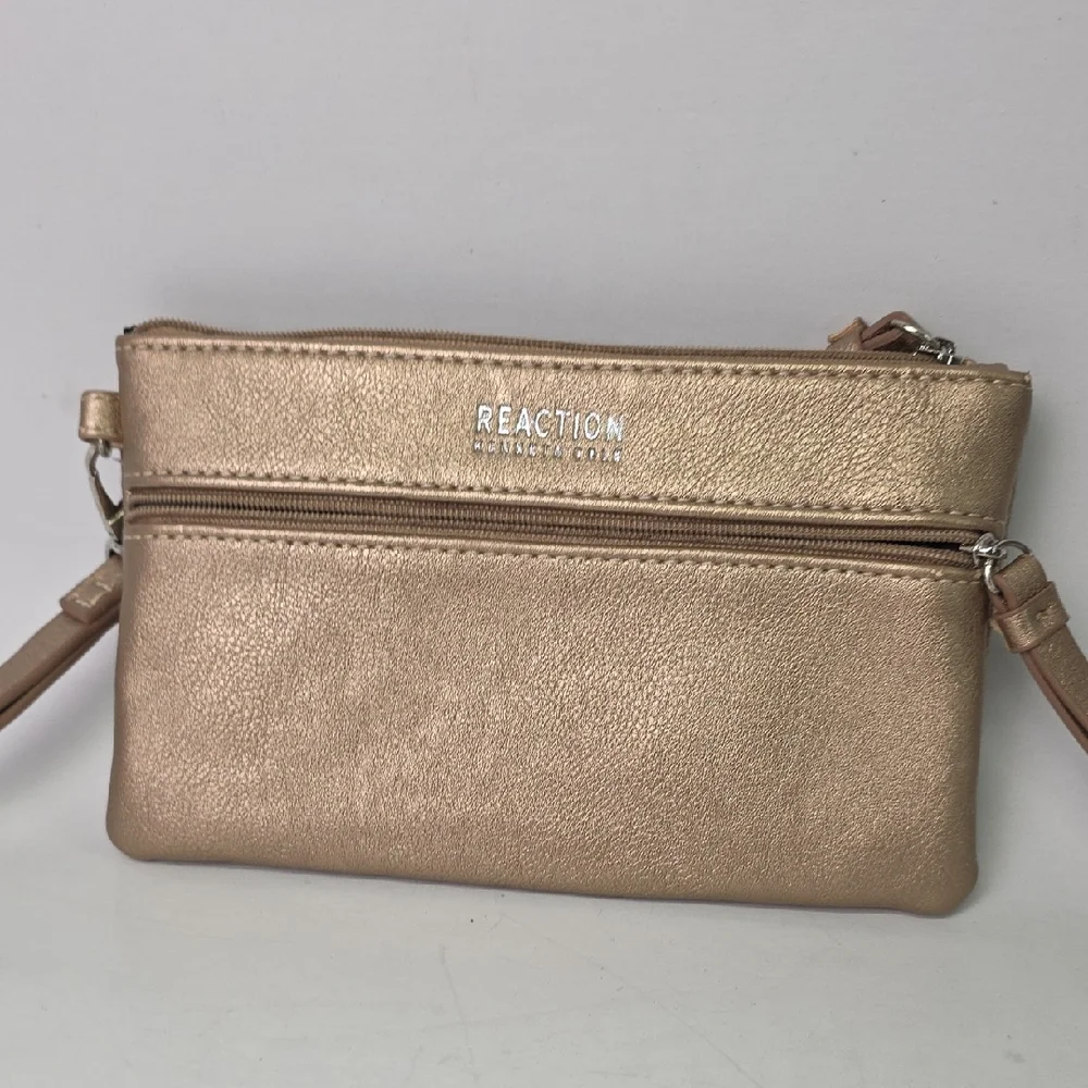 Kenneth Cole Reaction Metallic Wristlet - Picture 1 of 9